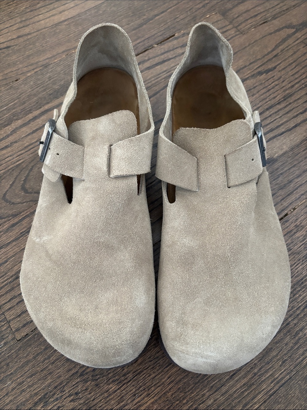 Men’s Birkenstock London Clog in Taupe